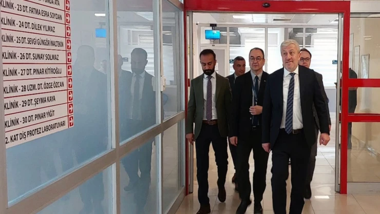 İl Sağlık Müdürü Yavuzyılmaz'dan İnceleme