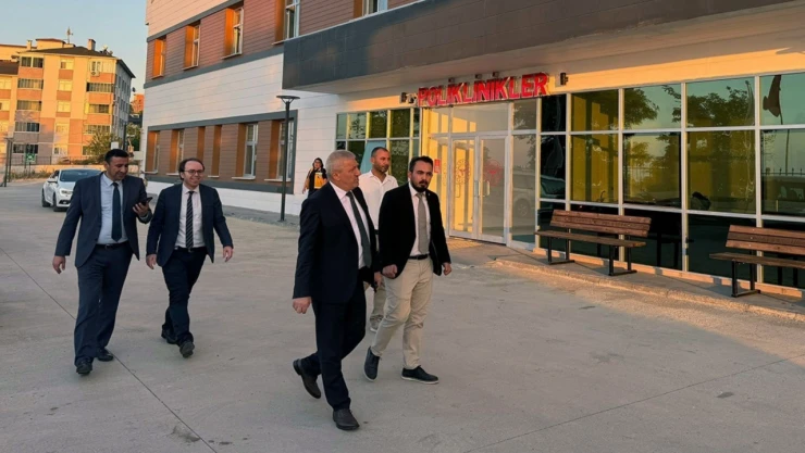 İl Sağlık Müdürü Yavuzyılmaz'dan Hastanelerde İnceleme