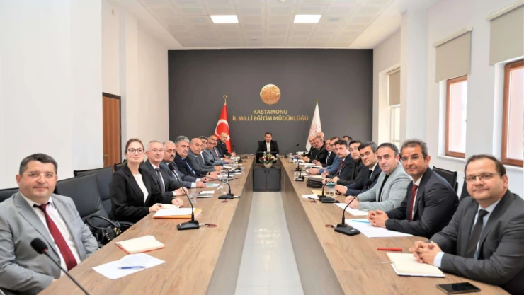 İlçe Milli Eğitim Müdürleri ile Toplantı