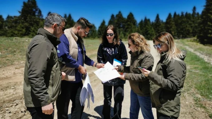 Ilgaz'da Arazi Çalışmaları Gerçekleştirildi