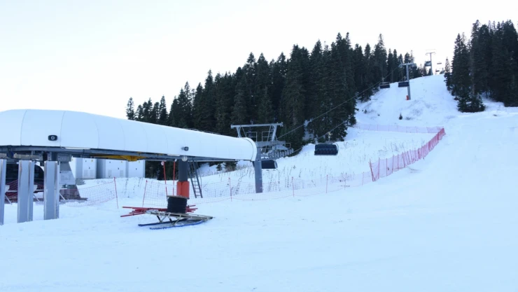 Ilgaz'da Kar Kalınlığı 17 Santimetre Oldu
