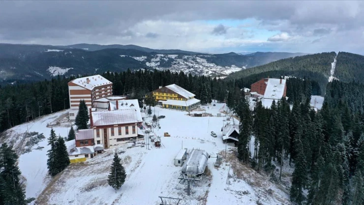 Ilgaz'da Kar Kalınlığı 27 Santimetre Ölçüldü