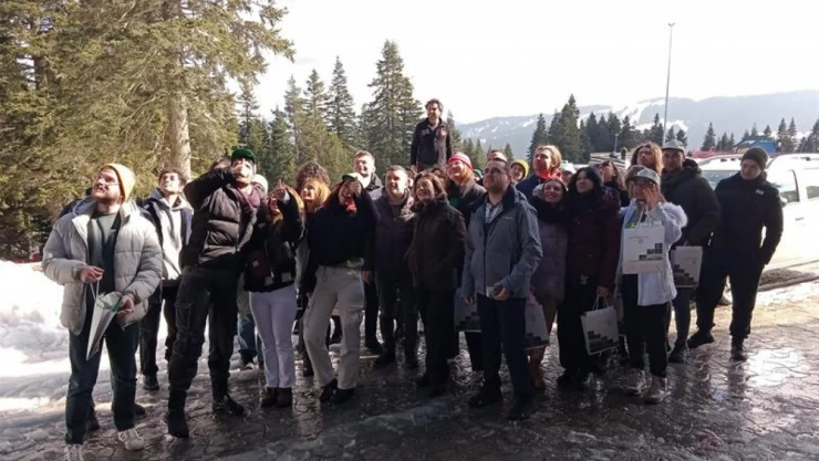 Ilgaz Dağı Milli Parkı Öğrencileri Ağırladı