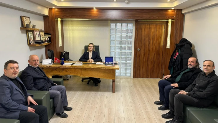 İlim Yayma Cemiyeti'nden Milletvekili Ekmekci'ye Ziyaret