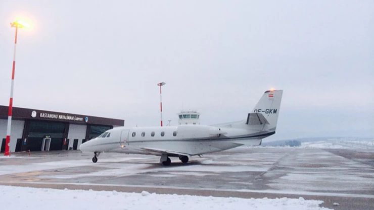 İlk yurt dışı direkt uçuş Avusturya'ya