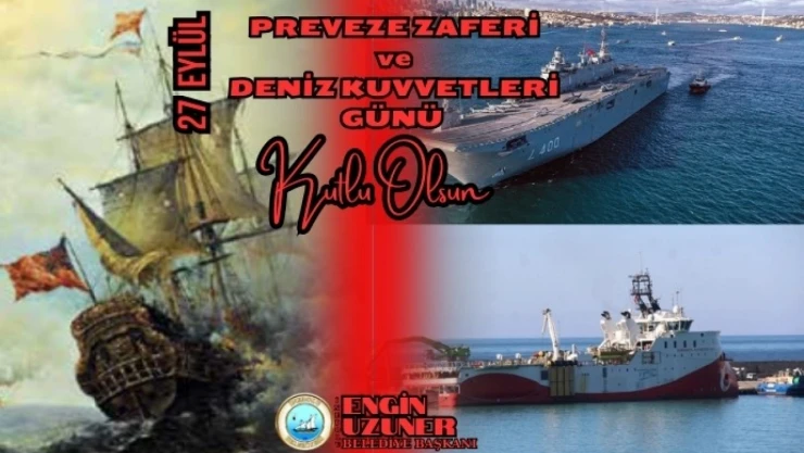 İnebolu Belediyesi'nden Deniz Kuvvetleri Günü Mesajı