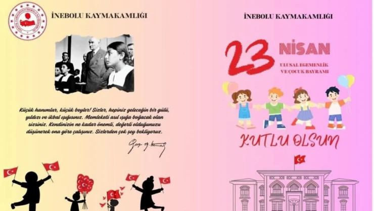 İnebolu'da 23 Nisan Coşkusu