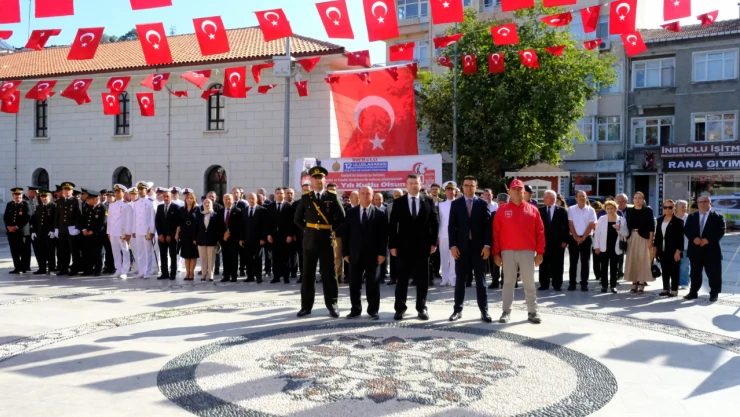 İnebolu'da 30 Ağustos Zafer Bayramı'nın 103. Yılı Kutlandı