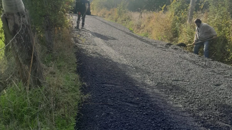 İnebolu'da Asfaltlama Çalışması