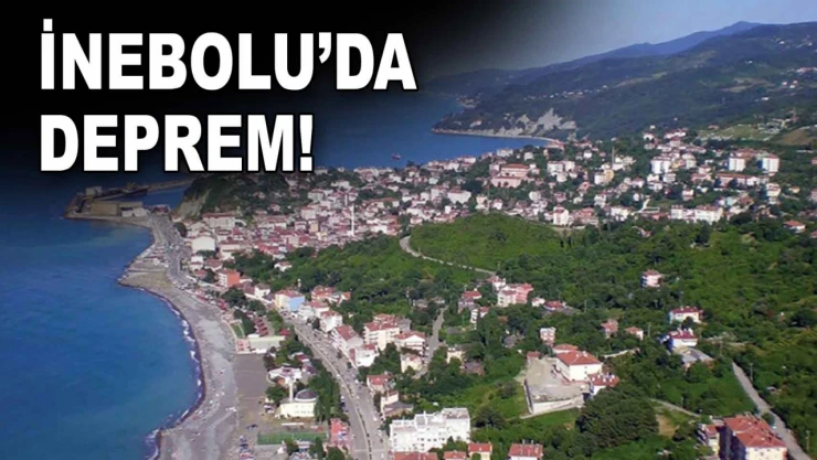 İnebolu'da Deprem!