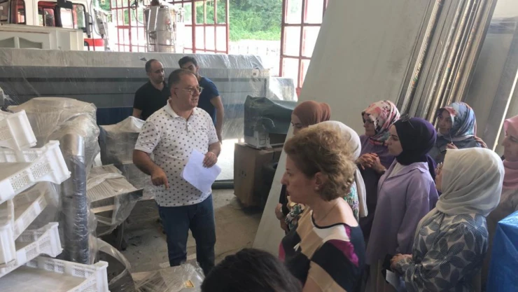 İnebolu'da İşleyen Eller çalışıyor