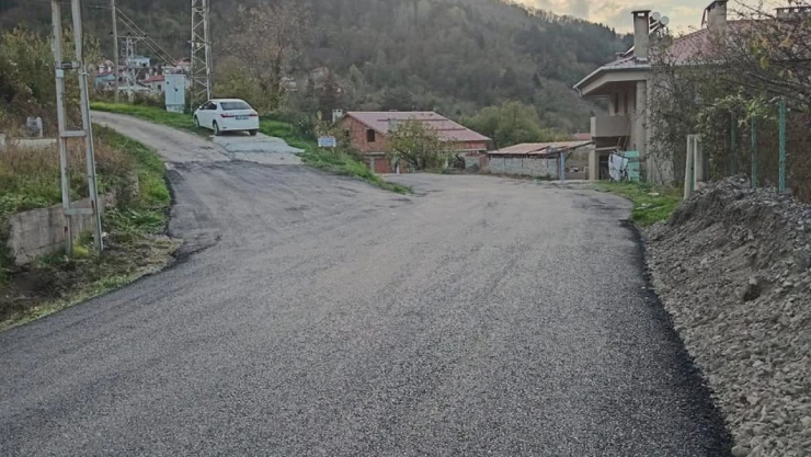 İnebolu'da Köy Yolları Konforlu Hale Geliyor