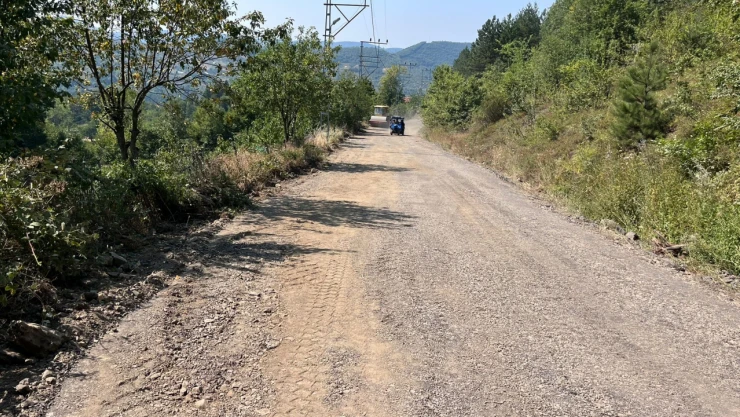 İnebolu'da Yol Bakım Çalışmaları Tamamlandı