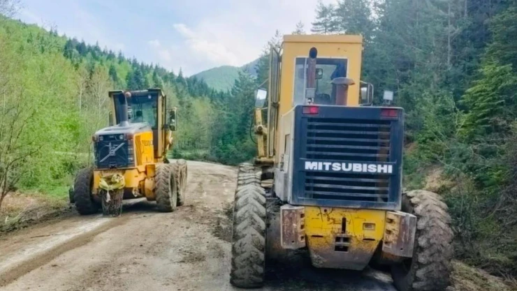 İnebolu'da Yol Onarım Çalışmaları Başladı
