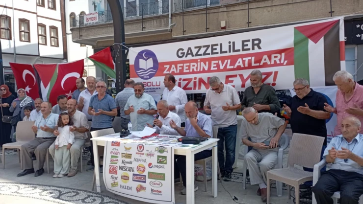 İnebolu'dan Gazze'ye Destek