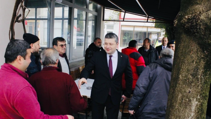 İnebolu Kaymakamı Uçar, Esnaf Ziyaretlerinde Bulundu