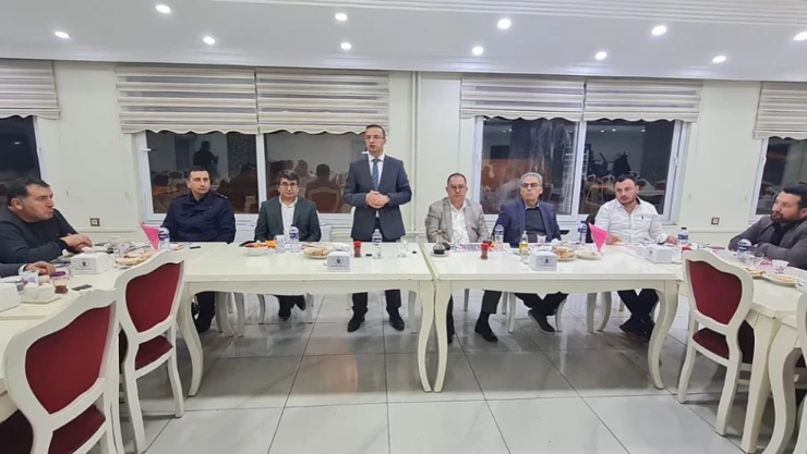 İnebolu Özel İdare Müdürü'ne Veda Yemeği