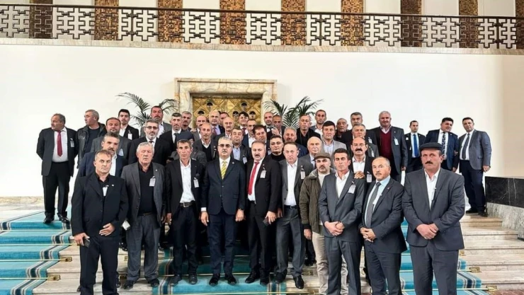 İskilipli Muhtarlar TBMM'yi Ziyaret Etti