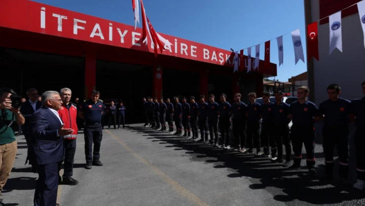 İtfaiyeci Adayları Kayseri'de Staj Görüyor