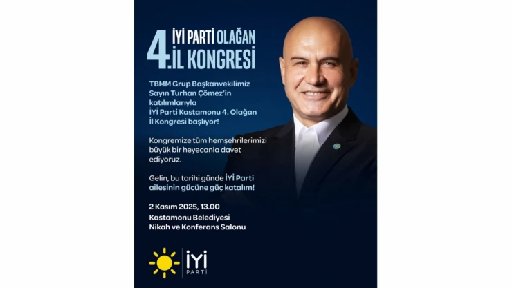İYİ Parti İl Kongresi'ni Gerçekleştirecek