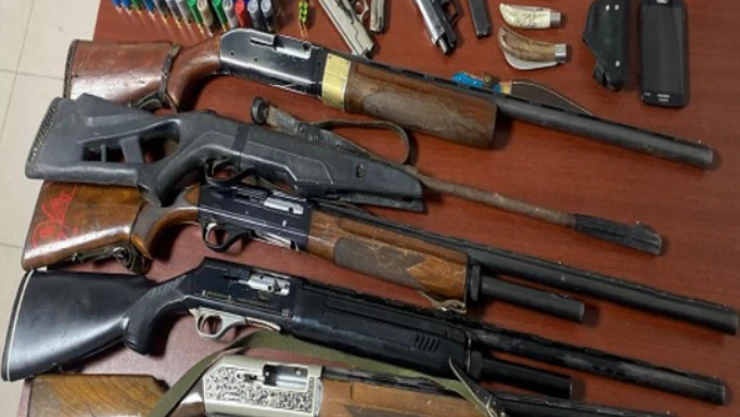 Jandarmadan Kaçak Silah Operasyonu