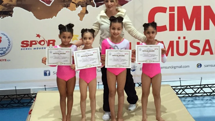 Jimnastik Kız Bölge Takımı Analig'de Türkiye Finalleri'nde