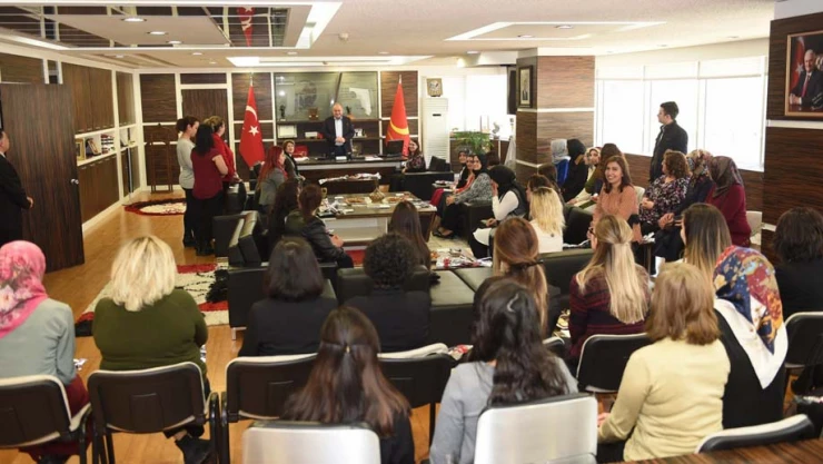 Kadınlardan Başkan Babaş'a ziyaret