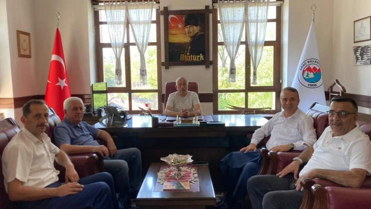 Kağıthane Belediyesi'nden Başkan Yazkan'a Ziyaret