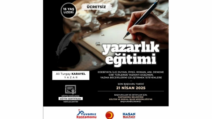 Kalemini Güçlendirmek İsteyenlere Önemli Fırsat