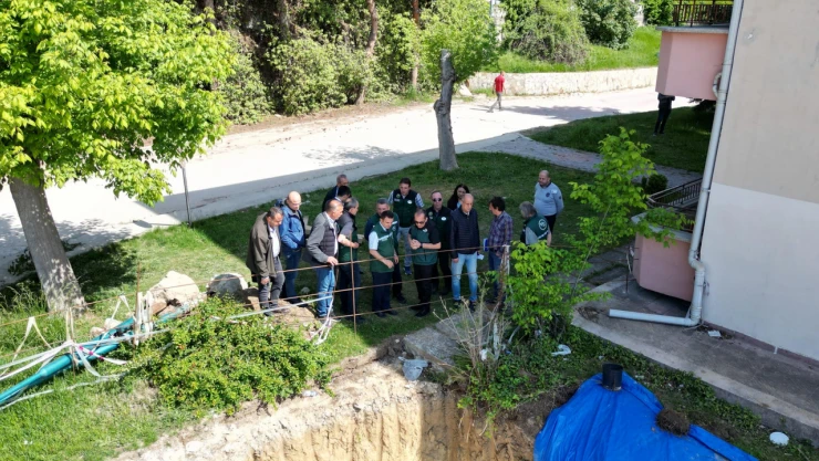 Kalıcı Tesis İnşaatlarını İncelediler