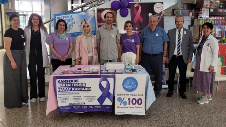 Kanser Bilgilendirme Standı Açıldı