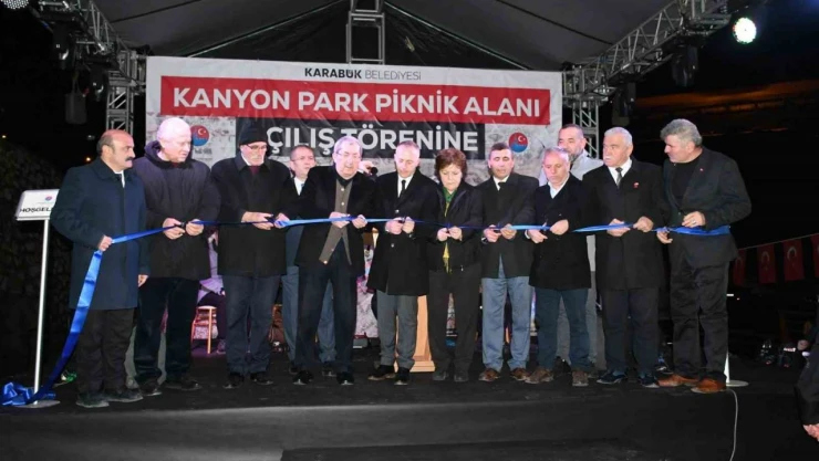 Kanyon Park Piknik Alanı Vatandaşların Hizmetine Açıldı
