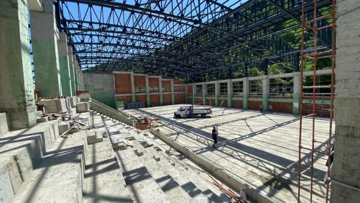 Kapalı Spor Salonu'nda sona gelindi