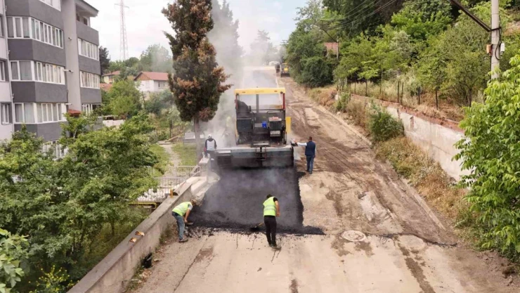 Asfalt Çalışmaları Aralıksız Sürüyor