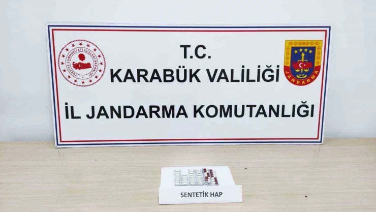 Karabük'te 39 Uyuşturucu Hap Ele Geçirildi