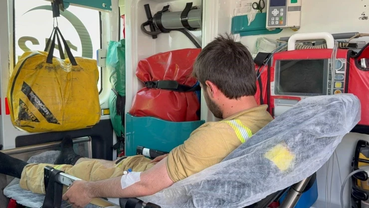 Kastamonu'dan Karabük'e Yangın Yardımına Giden Araçta Kaza: 3 Yaralı