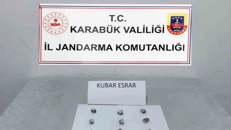 Karabük'te Kubar Esrar Ele Geçirildi