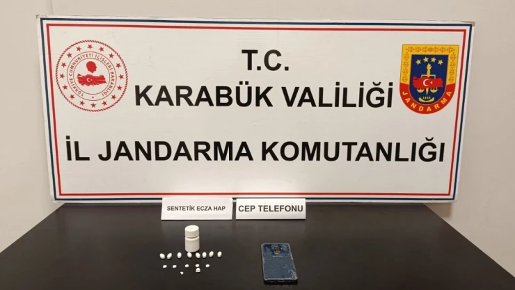 Karabük'te Sentetik Ecza Hapı Ele Geçirildi