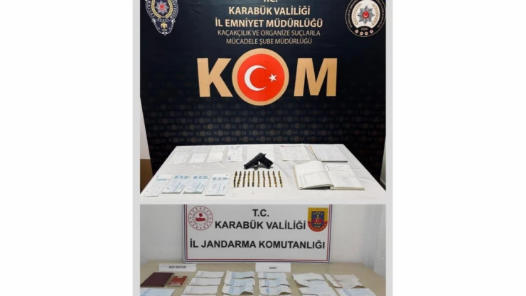 Karabük'te Tefecilik Operasyonu: 2 Tutuklama