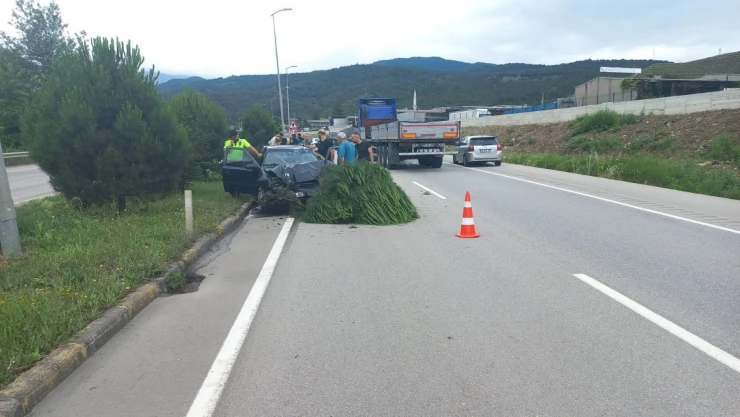 Karabük'te trafik kazası: 1 yaralı