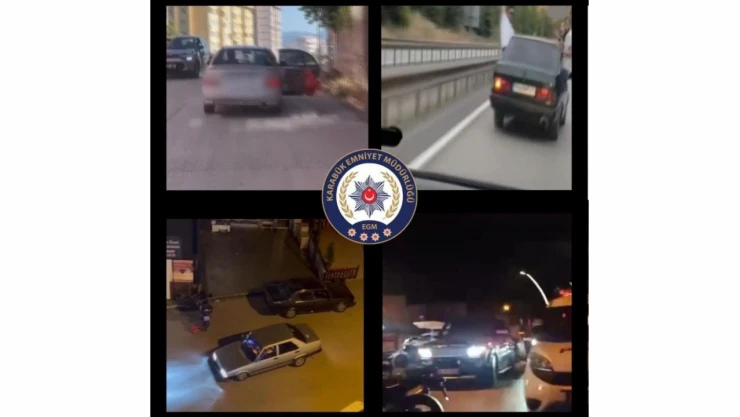 Karabük'te Trafik Kurallarını İhlal Eden Sürücülere Ceza Yağdı