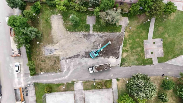 Yeni Sosyal Tesisin Yapımına Başlandı