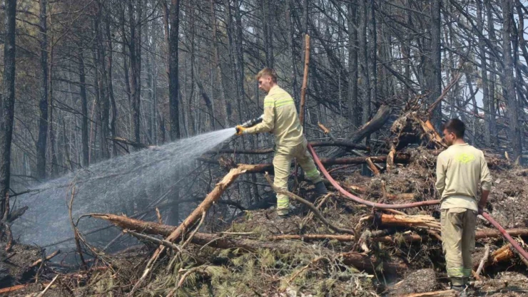 Karabük'teki Orman Yangınında 120. Saate Giriliyor