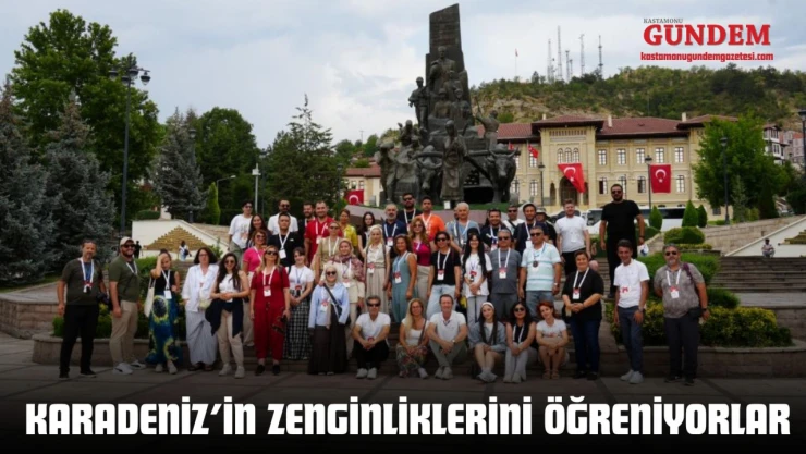 Karadeniz'in Zenginliklerini Öğreniyorlar