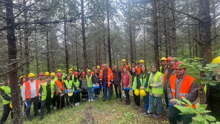 Karadere'de Uygulamalı Ders Aldılar