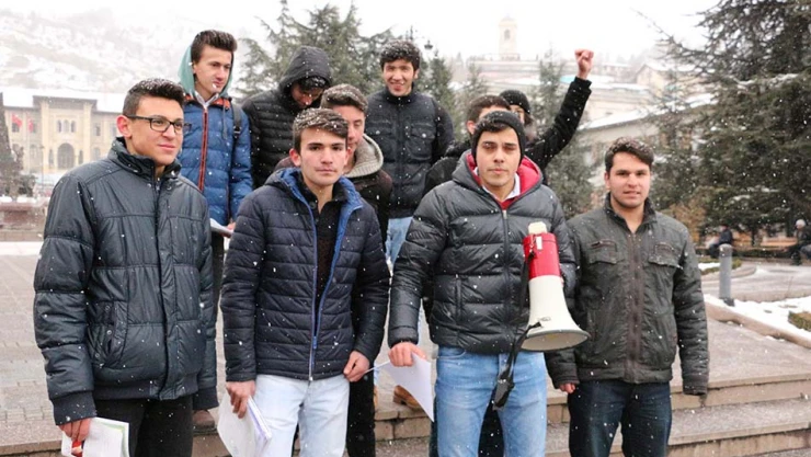 Karne heyecanlarını şehit aileleri ile paylaştılar