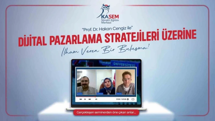 KASEM'den Yoğun Katılımlı Dijital Pazarlama Semineri