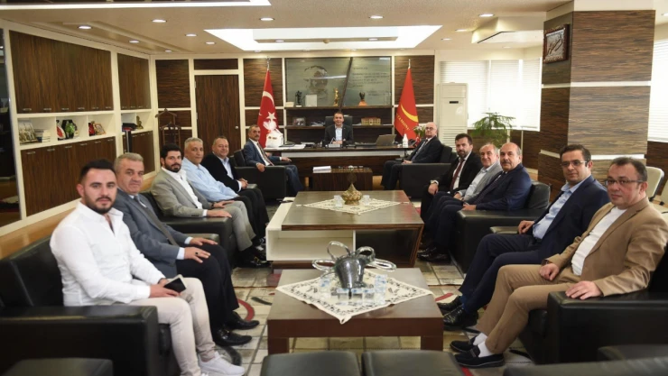 KASİAD'dan Başkan Baltacı'ya Ziyaret