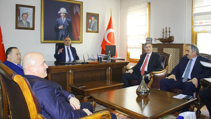 KASİAD'dan Vali Günaydın'a KASTEXPO daveti