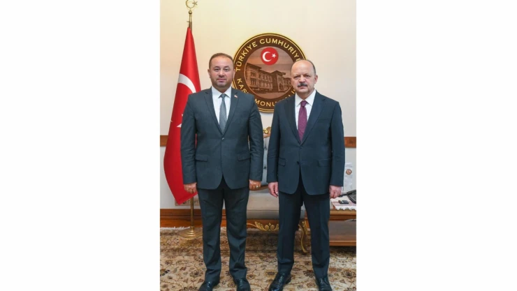 KASMİB Başkanı Cem Çınar'dan Vali Meftun Dallı'ya Ziyaret